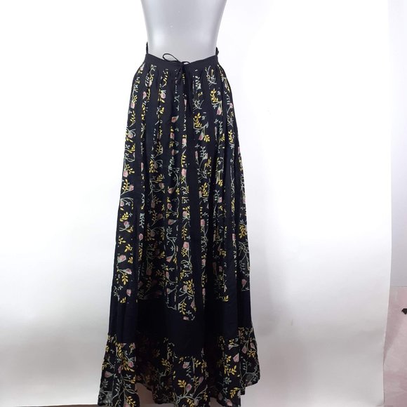 BA&SH Floral Backless Halter Maxi Dress Size 2(M) - Picture 6 of 7